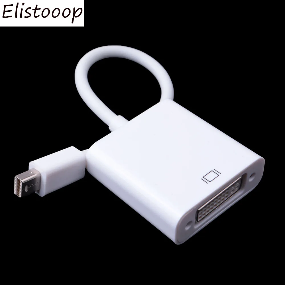 Адаптер Mini DP DVI Thunderbolt DispayPort конвертер Male Female с поддержкой 1080P для мониторов