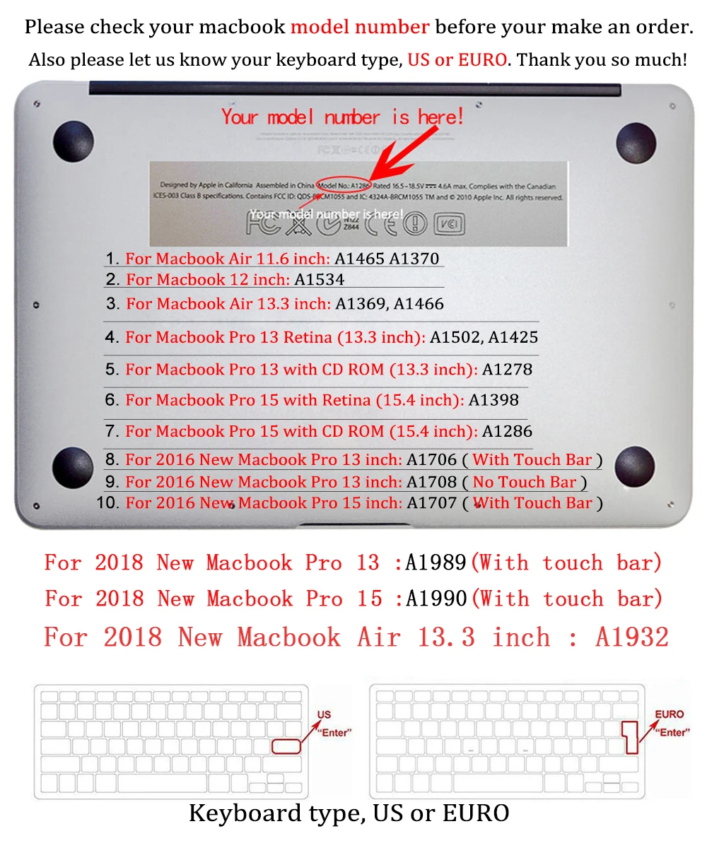 Модный чехол для ноутбука Macbook air retina 11 12 13 15 New Pro A1706 A1989 A1990 Матовый Жесткий пластиковый Чехол+ крышка для клавиатуры