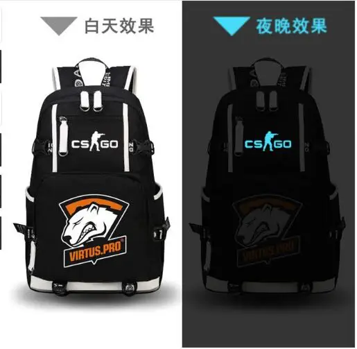 Команда Fnatic Virtus. pro DOTA 2 рюкзак CS CSGO NAVI для подростков многофункциональная USB зарядка SK Gaming Ninjas - Цвет: as pictures