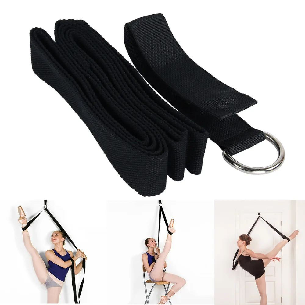 Yoga Ballet Stretch Strap Exercise Leg Stretching Strap For Physical Dance Gymnastics Fitness Workout Yoga Ballet Stretch Strap Exercise Leg Stretching Strap For Physical Dance Gymnastics Fitness Workout