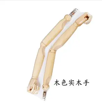 

Yellow Half body female hand mannequin cloth for Wooden Spring hand movable joint Nuts Bolts Pins 2pc/lot A405
