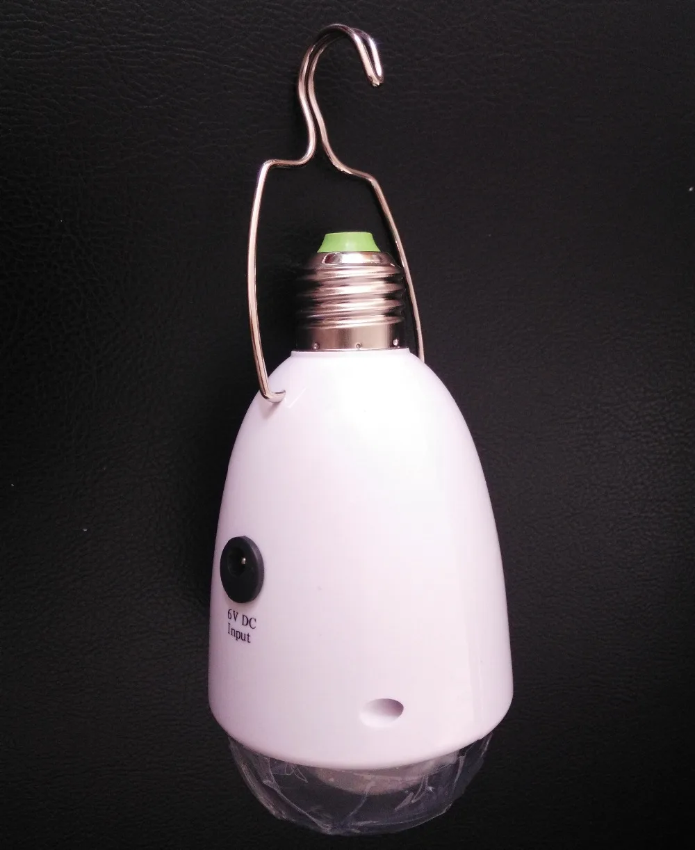 Rechargebal indoor lighting Dimmable E27 Светодиодная Солнечная лампа с пультом дистанционного