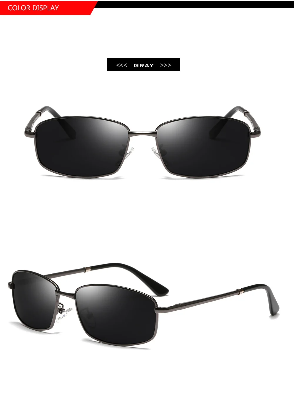 Бренд KATELUO мужские классические солнцезащитные очки поляризованные линзы UV400 Солнцезащитные очки для мужчин oculos de sol 2236