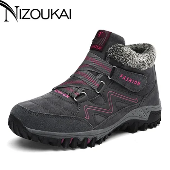 

Boots Autumn and winter cotton shoes lovers shoes Comfortable Sneakers Retro Winter Snow Boots Fashion Men Shoes