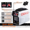 DEKO DKA – Poste à souder à l'arc Inverter, série DC, 220 V, 120/160/200/250 A, IGBT, MMA, pour la maison et débutant, léger, efficace ► Photo 2/6