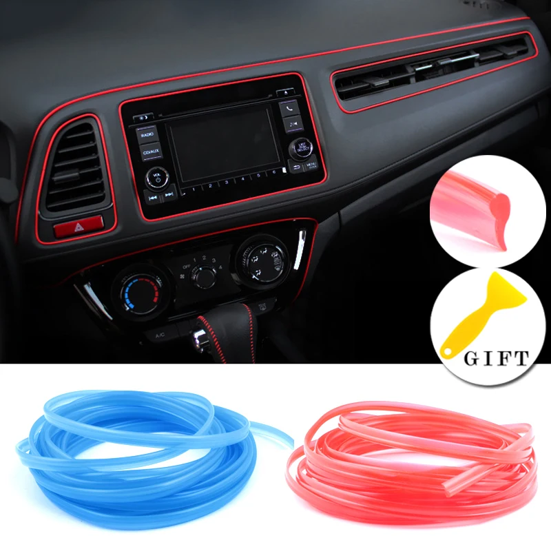 

Car PVC Decorative Strip Sticker For Mitsubishi ASX Lancer 10 9 Outlander Pajero I200 For Subaru Forester Impreza XV Accessories