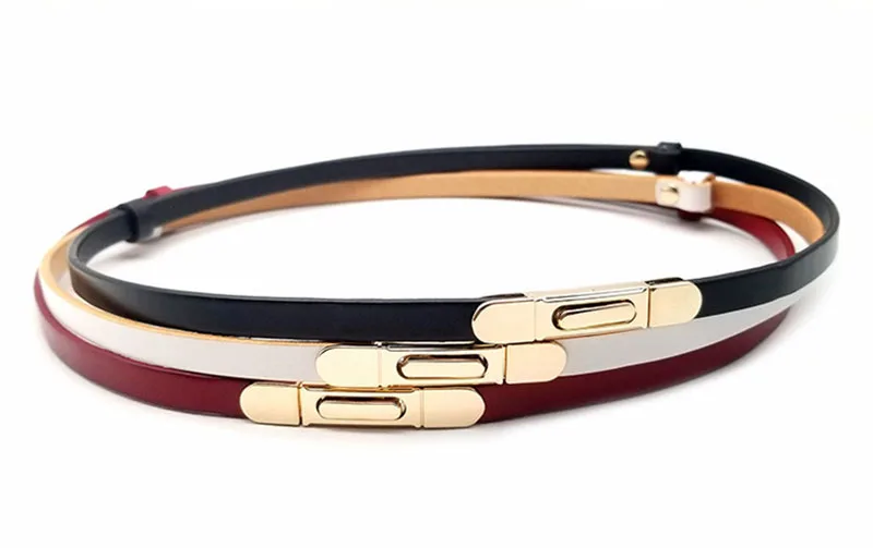 Best YBT Women Belt Imitation Leather Hook Buckle Belt New Thin Decoration Hot Selling Fahionable High Quality Women Belt