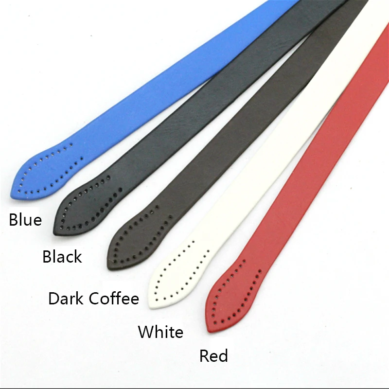 

2*60cm Leather Handles Durable Shoulder Bags Detachable Belt Women Girls Leaf Handle DIY Handmade Replacement Handbag Straps