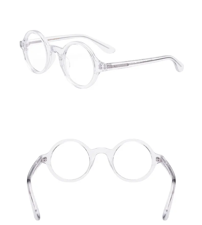 HOTOCHKI, круглые ацетатные очки двух размеров, большие и маленькие оправы для очков, оптические очки, модные очки по рецепту для мужчин и женщин
