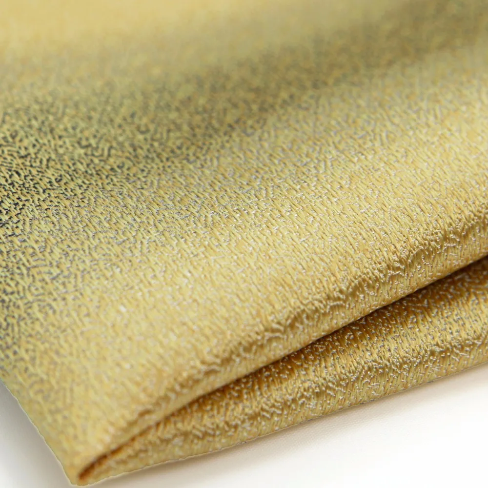 Solid Stripes Gradual Color Yellow Gold Gray Grey Mens Pocket Square 100% Silk Handkerchieves Casual Business Wholesale
