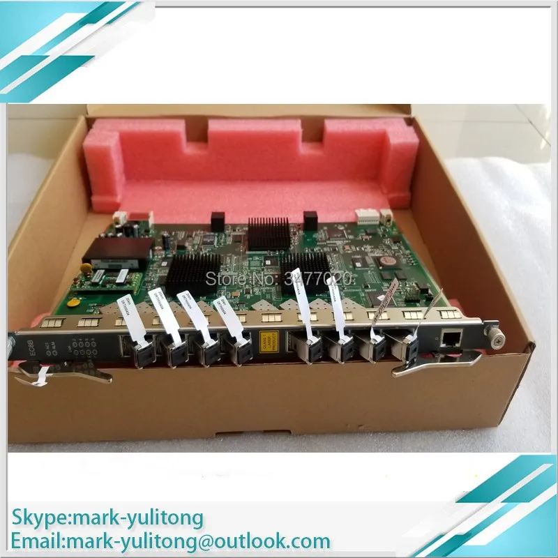8 портов EC8B плата пассивной оптической сети Ethernet с sfp модули PX20 Применение для AN5516