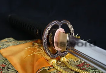 

1095 HIGH CARBON STEEL CLAY TEMPERED JAPANESE SAMURAI KOGARASU MARU SWORD