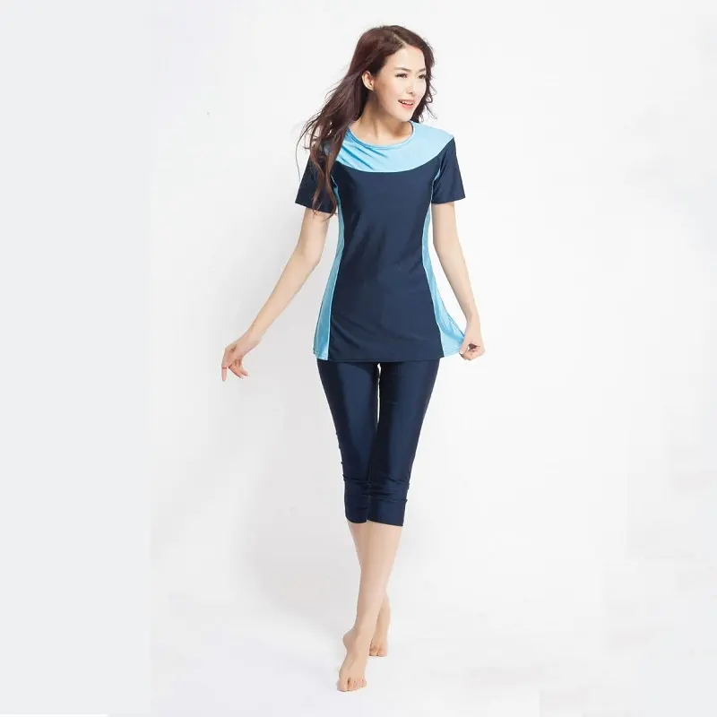 Womens Muslim Swimwear Islamic Ladies Swimming Shorts Pants Swimsuits Arab Islam Beach Wear Modest Islamic Hijab XS-3XL Womens Muslim Swimwear Islamic Ladies Swimming Shorts Pants Swimsuits Arab Islam Beach Wear Modest Islamic Hijab XS-3XL