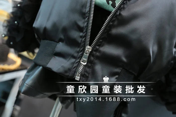 Куртка для девочек коллекция 2017 года новая осенняя легкая куртка с бусинами