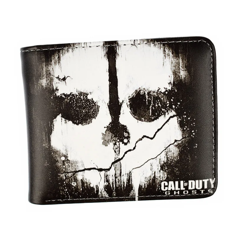 

FVIP PU Wallets Game Call of Duty/ Overwatch/ Battlegrounds/ Travel Frog Short Men's Wallet Coin Pocket