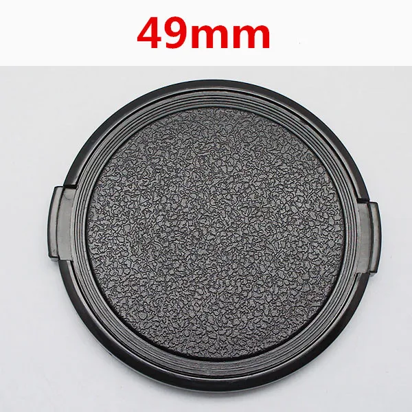 

Wholesale 30pcs/lot 49mm Camera Lens Cap Protection Cover Lens Front Cap for Sony Canon Nikon 49mm DSLR Lens