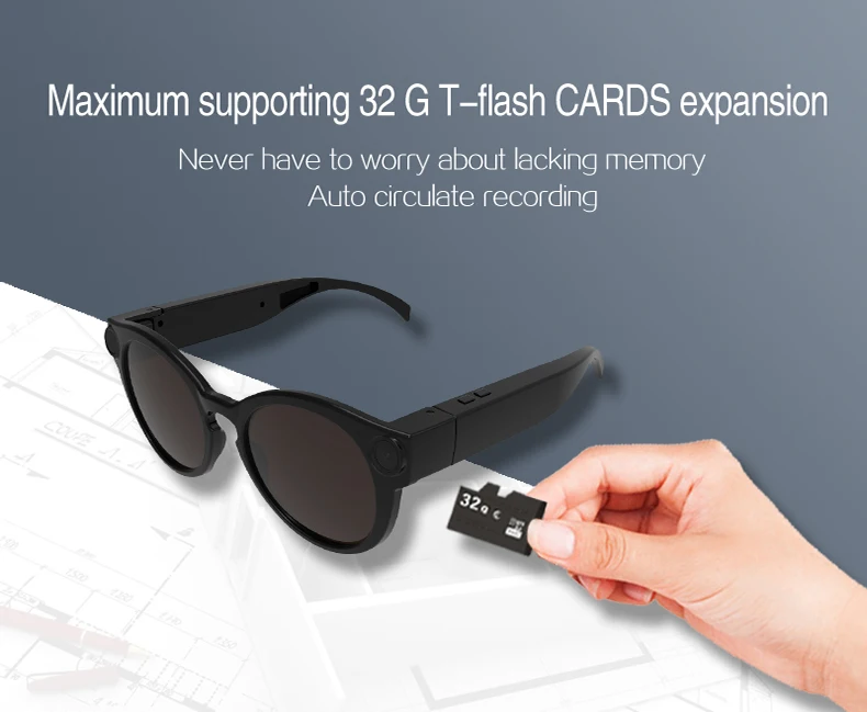 1080P Smart video glasses Built-in WIFI Support for IOS android mobile phone Live webcast 15 20180913_081317_008