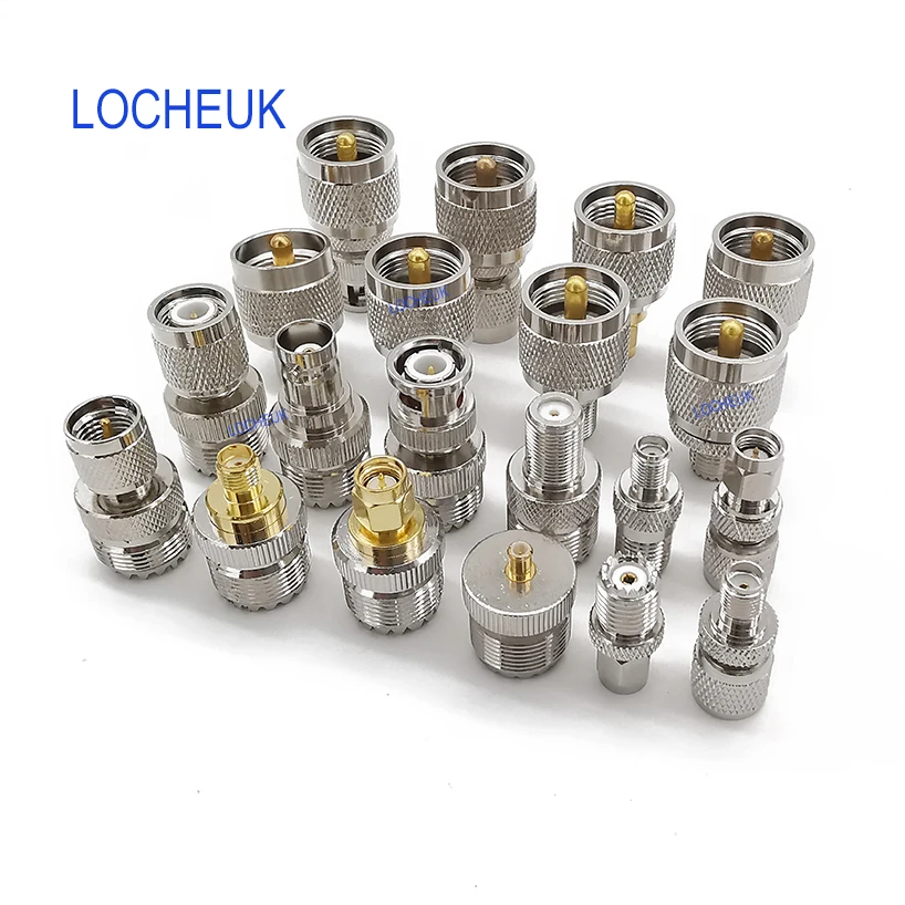20 Тип RF коаксиальный переходник UHF PL259 радиочастотный адаптер комплекты к SMA SO239