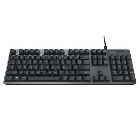 Logitech K840 механическая клавиатура Игры Механическая клавиатура-Cherry Переключатель Omron переключатель ROMER-G высокая скорость запуска оптопары alumi
