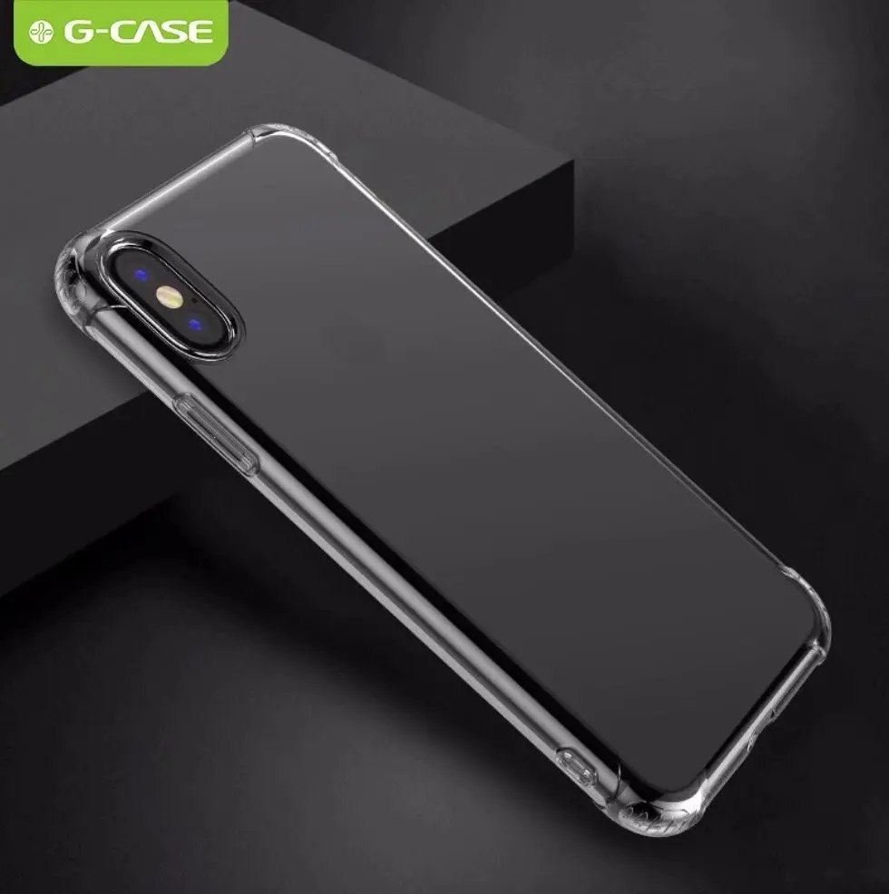 Противоударный прозрачный силиконовый чехол-бампер для iPhone 6 7 8 X XS XR | Мобильные