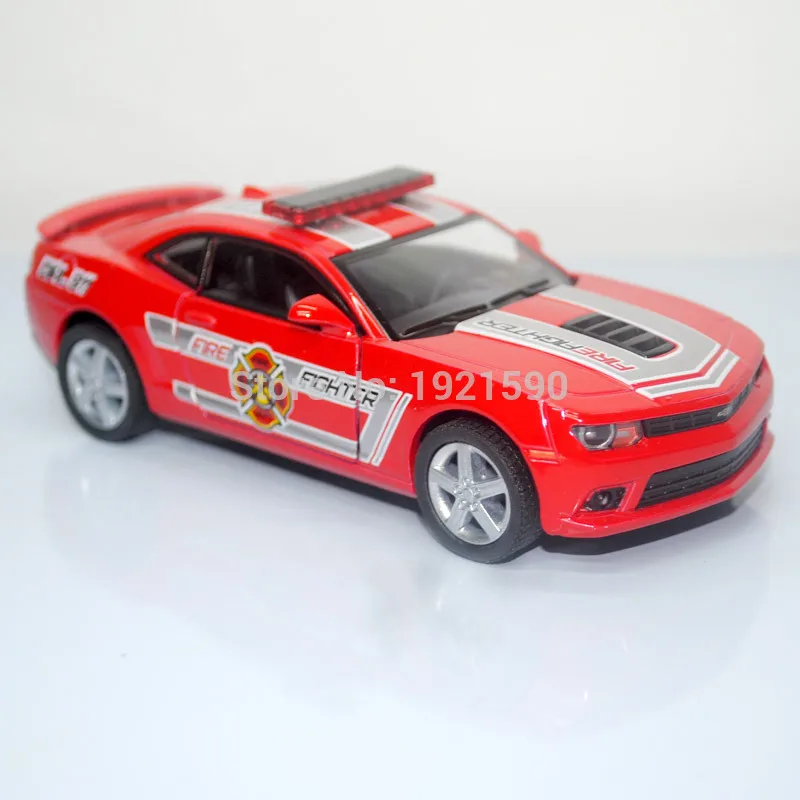 Chevrolet Camaro police version red (13)