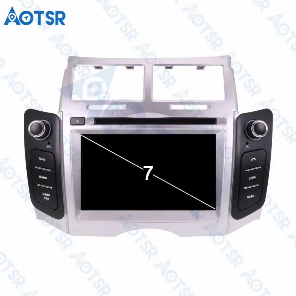 Discount Android 8.1 4Core RAM 2GB ROM 16GB Car Stereo Screen Radio For Toyota Yaris 2005-2011 Car CD DVD Player GPS Navigation DE stock 3