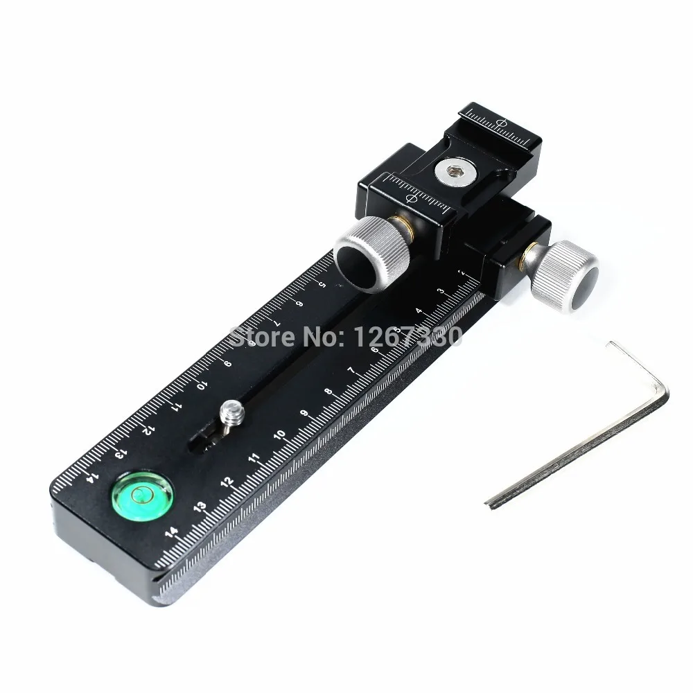 

Quick Release Plate Panoramas Panoramic Rail W Double Dovetail Mini Clamp Arca For Arca Benro Sirui Kirk Markins RRS Tripod Head