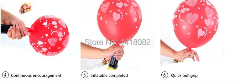 1 шт. 28 см Высокое качество ручной насос воздушный шар Свадебная вечеринка аксессуары для воздушного шара пластиковый воздушный шар насос три цвета отправка его случайным образом