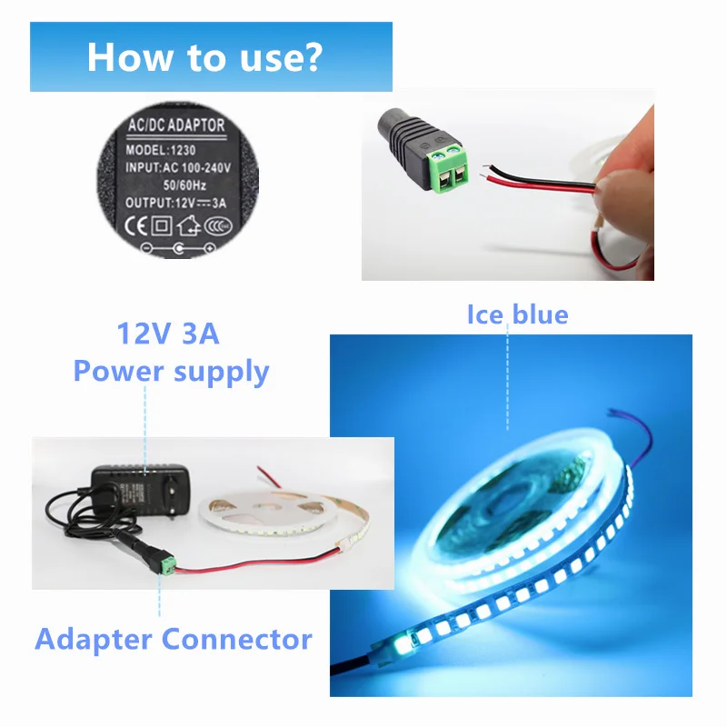Гибкая светодиодная ленсветильник 5054 SMD 5050 1/2/3/4/5 м водонепроницаемая лента 12 В