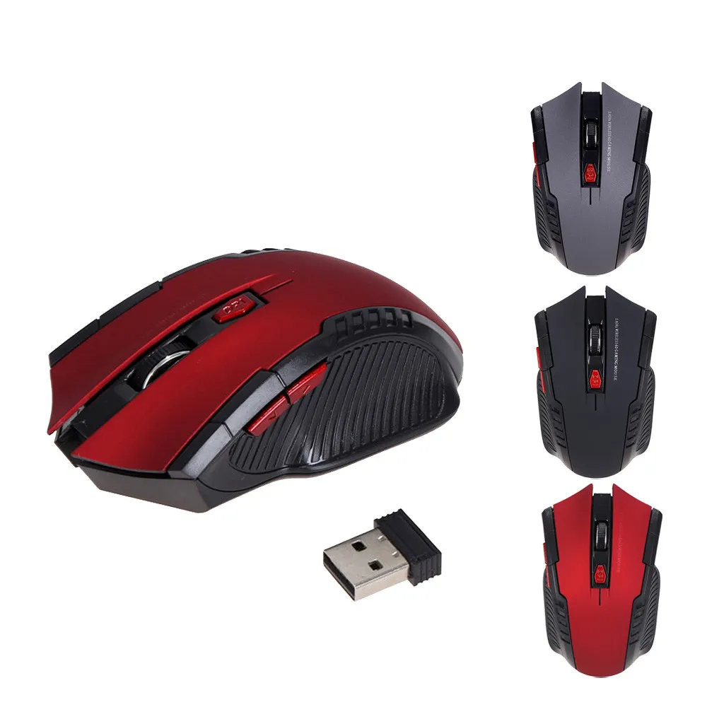 

2.4GHz 1600DPI Wireless Mouse Optical Mouse USB Scroll Mice Notebook for Tablet Laptop Computer Gaming Computer Souris UDY5