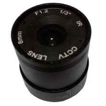 F1.2 8mm 1/3″ CS Mount Fixed IR CCTV Camera Lens 8mm for cameras ip