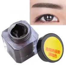 5 шт. профессиональная практика микроблейдинга пигмент татуировки бровей губ полуперманентный макияж КРЕМ пигмент для бровей Тушь для ресниц