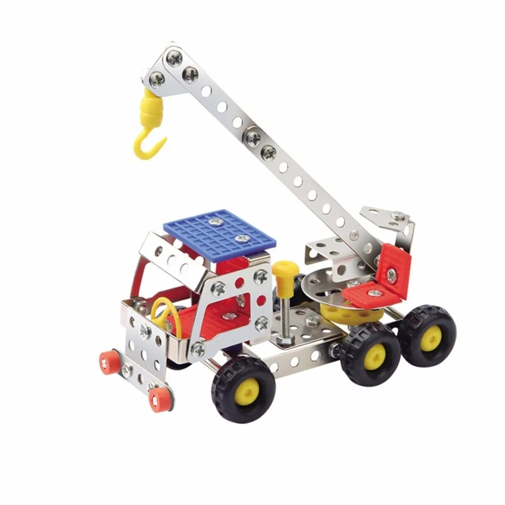 

DIY 3D Metal Puzzle Build Blocks Toy Model Building Kit Vehicle Car Toy Children Educational Toys for boy Gift 8 Style Car Model