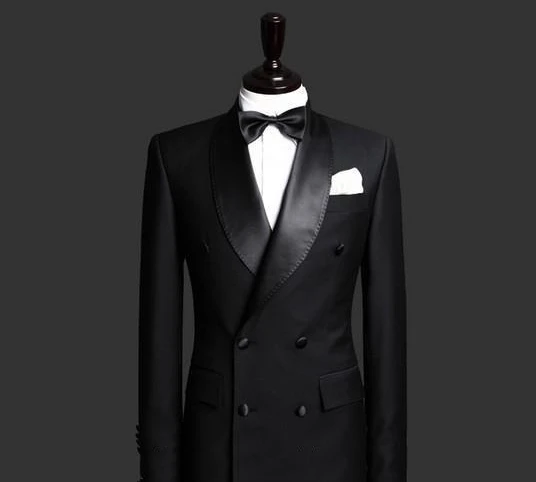 double-breasted-side-slit-black-groom-tuxedos (1)
