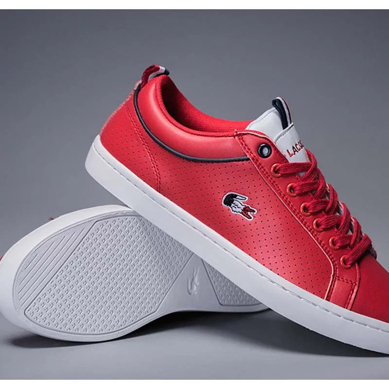 2019 Summer Men Skateboarding Shoes Breathable Wear Resistant Sneakers Red Shoes Comfortable Summer Flat Sport Shoes 2019 Summer Men Skateboarding Shoes Breathable Wear Resistant Sneakers Red Shoes Comfortable Summer Flat Sport Shoes