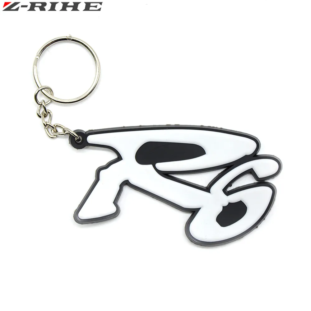 005 Для yamaha YZF R1 дополнительные аксессуары для мотоциклов 3D мягкое резиновое кольцо для ключей мотоцикла белый мотоциклетный брелок для yamaha YZF R1 - Цвет: 005