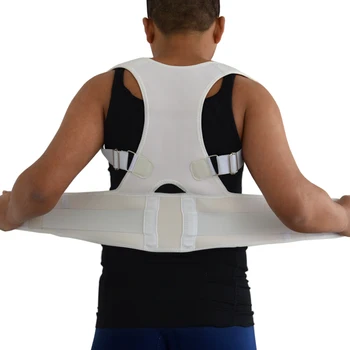 

Medical Belt Lumbar Back Support Brace Corrector Belt for Women Men Backs Posture Correction Waist Shoulder Back Posture Belt