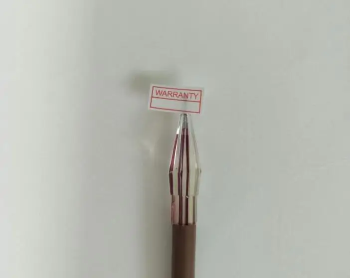 

1500pcs Warranty Sticker Security Seal Size 10*5mm Red Color Rectangle Shape Fragile Label