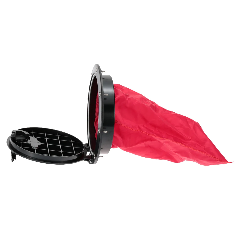 " черный и красный каяк люки водонепроницаемый мешок для морской лодки каяк
