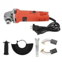 220 В 860 Вт/1020 Вт ручная электрическая угловая шлифовальная машина, шлифовальный станок для металла, дерева, профессиональный деревообрабатывающий инструмент, CN Plug