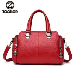 Для женщин высокого качества pu кожаные сумочки Винтаж Курьерские сумки дизайнер Crossbody сумка Для женщин Tote сумка Топ-ручка сумки
