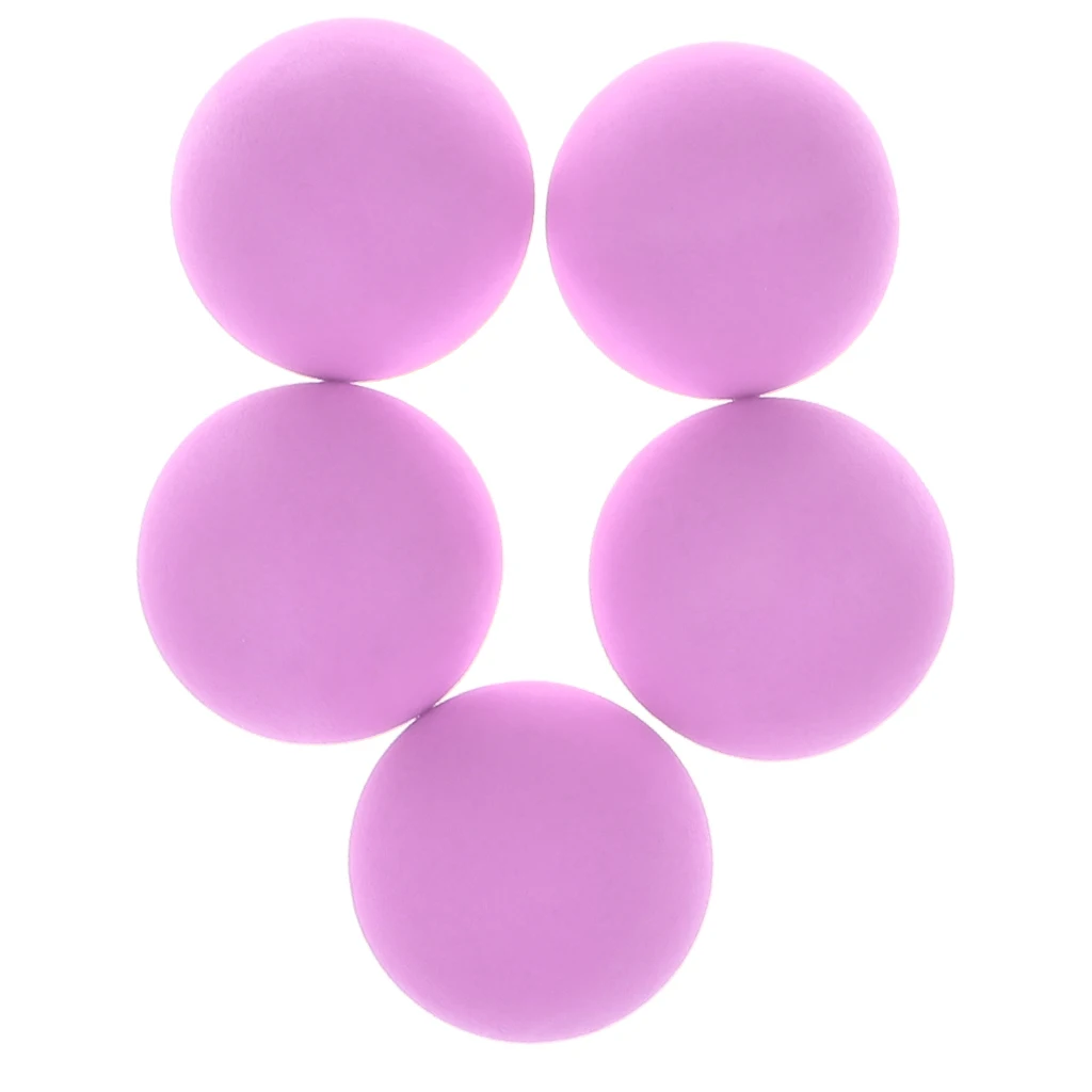 5 pcs  Balls Pits 2.5 Inch EVA Bouncy Balls Soft Foam Balls Pits Pet Training Ball Kids Baby Preschool Educational Toys