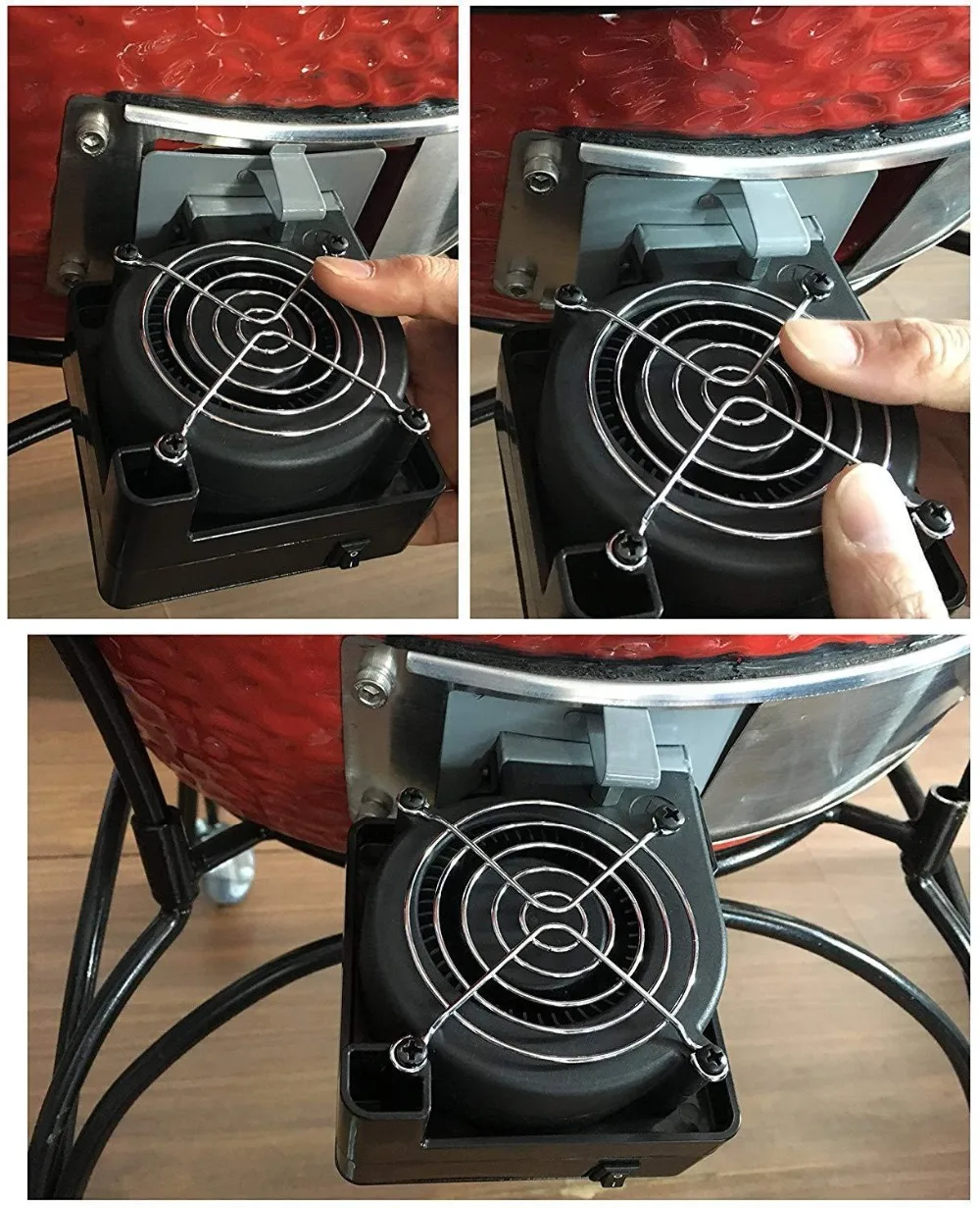 DC6V bbq стартер для работы с древесным углем поджигатель приточного воздуха