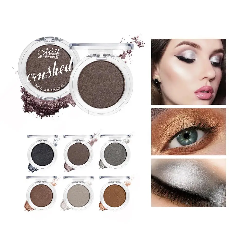 

Pearlescent Metallic 6-Color Crystal Diamond Shining Starry Eyeshadow Beauty Cosmetics