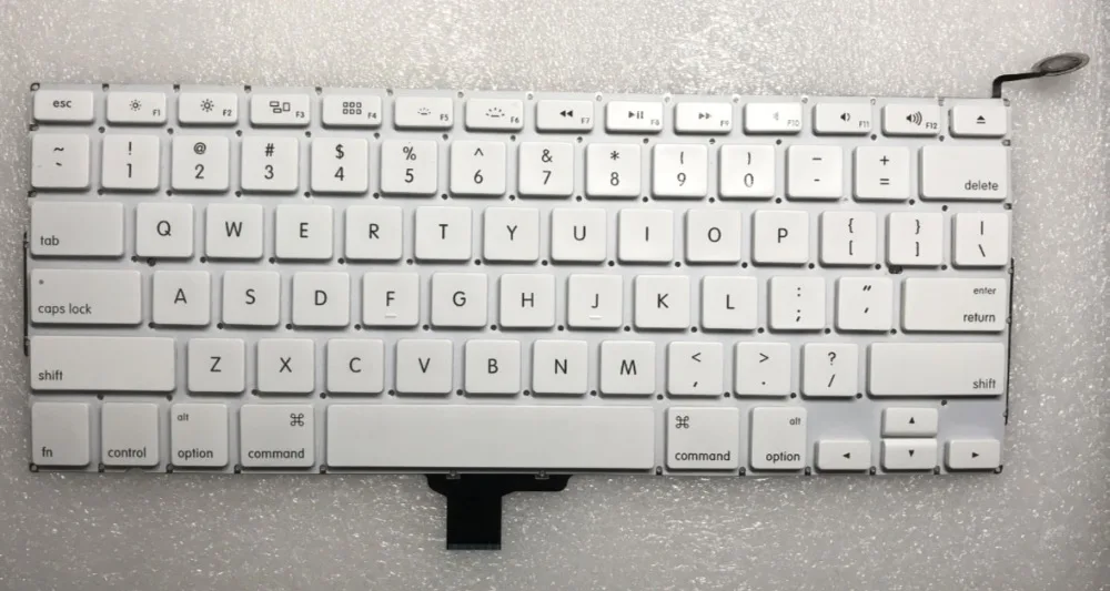 New A1324 Keyboard Usa English Apple Inch Unibody White A1342 Us Keyboard 2009 2010 Year - Replacement Keyboards - AliExpress