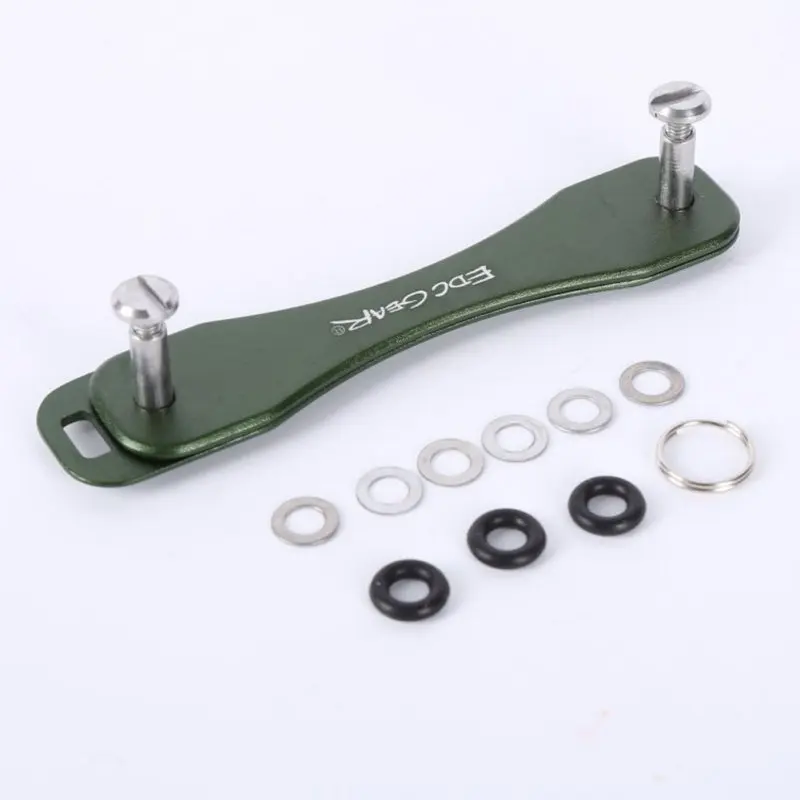New Muti-tool Hard Oxide Key Holder  Keys Organizer Folder Keychain Outdoor Travel Kits Outdoor Camping & Hiking Tools