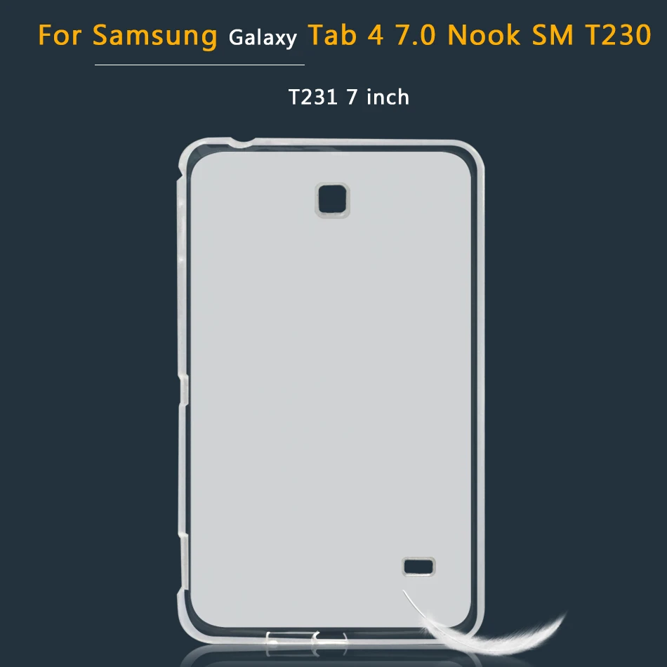 Мягкий чехол из ТПУ с принтом "для Samsung Galaxy Tab 3 4 S S2 S3 S4 S6 10,5 10,1 9,7 8,0 7,0 SM-T810 T800 T860 T813 T830 T530 T230 P5200 крышка - Цвет: Tab 4 7.0 Nook T230