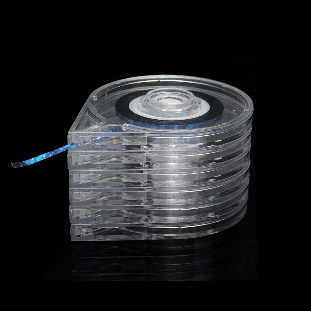 

1PC DIY Beauty Women Nail Art Striping Tape Line Case Tool Nali Sticker Box Holder Easy Use Design Nail Decoration Accessories