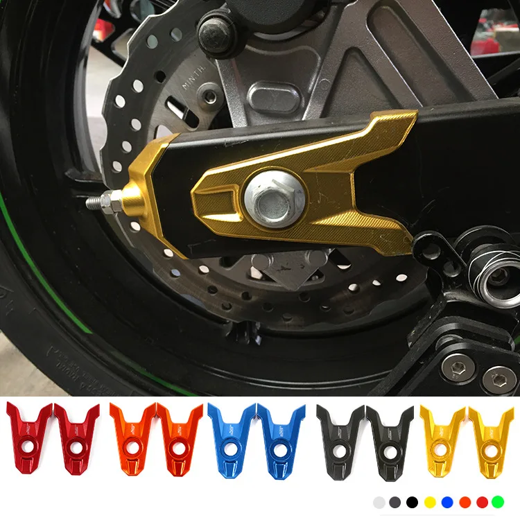 Motorcycle Cnc Aluminum Swingarm Chain Adjusters/adapters Left And