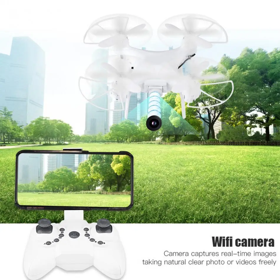 S13 дрона с дистанционным управлением с поддержкой Wi-Fi FPV 0.3MP/2MP Камера светодиодный свет воздушное давление, высота над уровнем моря держать пульт дистанционного управления для квадрокоптера RC вертолет игрушки